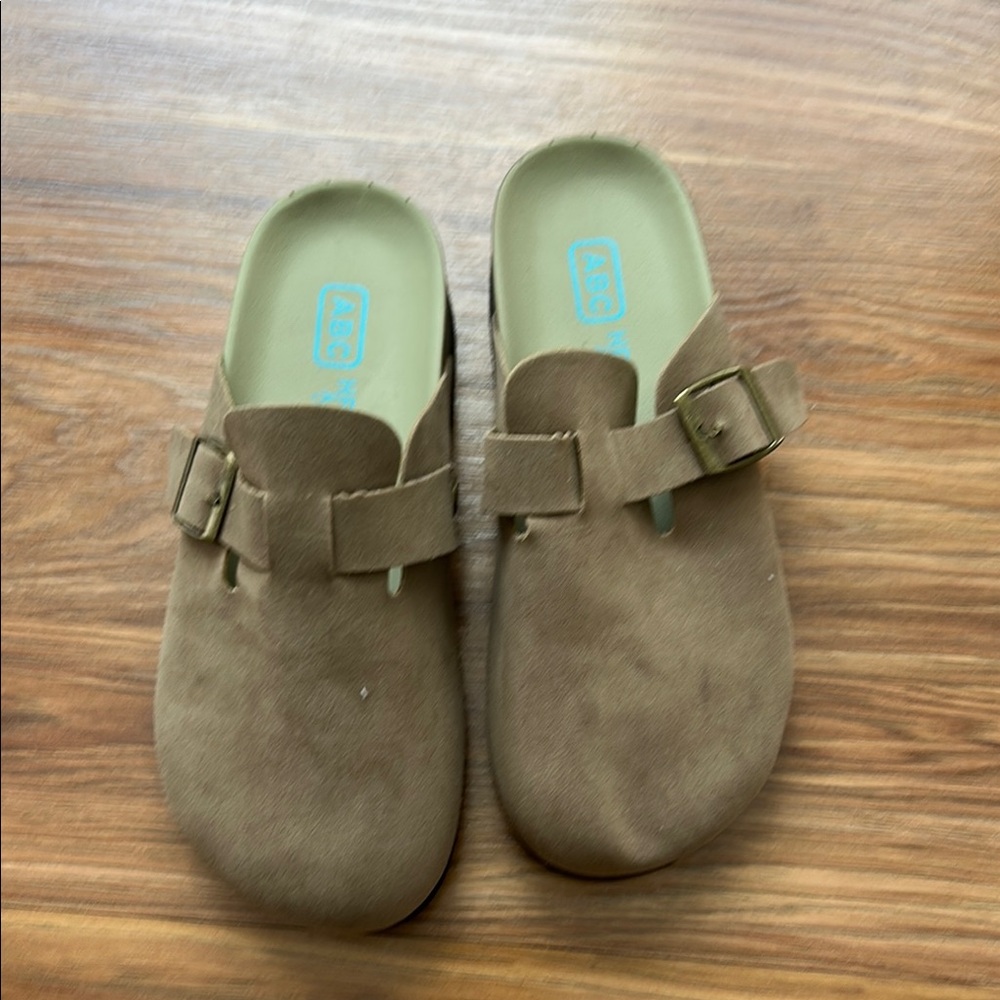 Tan Slip-On Shoes